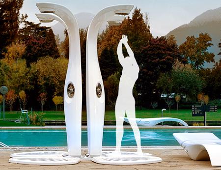 Dyno de MyYour, duchas de exteriores para la piscina